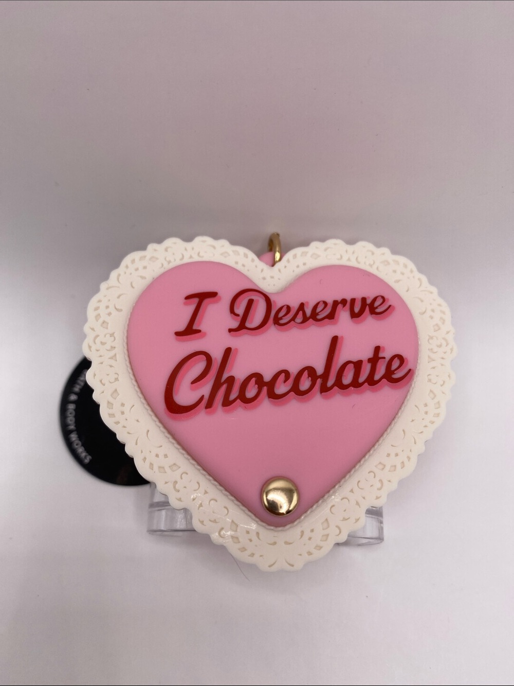 Bath & Body Works Heart Chocolate Box Pocketbac Holder